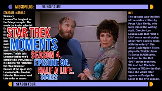 Star Trek Moments TNG - Episode. - 96.  Half a Life.