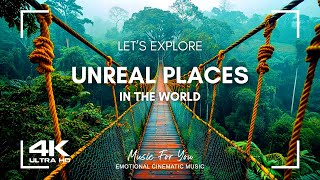 🌿 Exploring UNREAL PLACES on Earth in 4K HDR (60FPS, Dolby Vision) | Green Ambience Nature Film