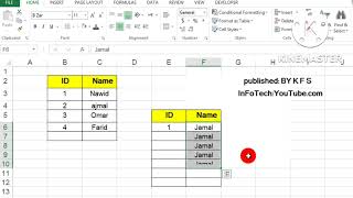 Magic Auto ID No ms excel in Farsi