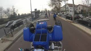 Dirty Riderz Crew (Live) // En direct de l'avenue !! Yamaha 350 BANSHEE RAPTOR & 200 BLASTER
