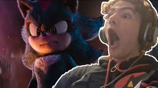 ALMOST PASSED OUT AND CRIED | SONIC MOVIE 3 TRAILER REACTION!! (Feat. RaddDogg)
