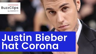 Sänger Justin Bieber hat Corona