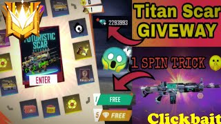 1 SPIN TRICK TITAN SCAR INCUBATOR    LOL