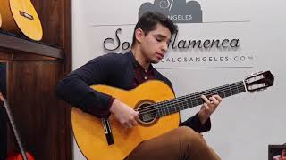 Pavel Bashmakov guitar 2018 № 182 played by Eddie Frank Martinez