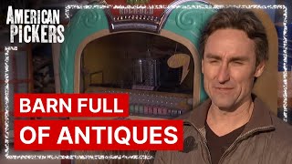 Antique Treasure Hunt Yields Big Surprise | American Pickers