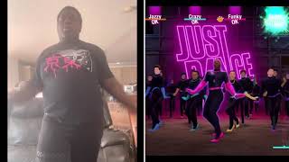 Dancing to Nails, Hair, Hips, Heels Just Dance Version by Todrick Hall￼