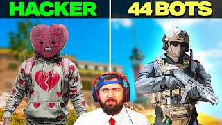 1 CHEATER vs. 44 BOTS