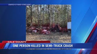 Victim identified in deadly semi-truck crash near Ozark