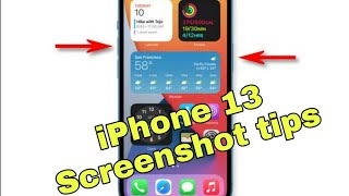 iPhone 13 screenshot shortcut #iphone #iphone13