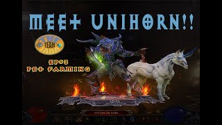 Diablo3 Meet Unihorn Pet! Woot! Ep#3