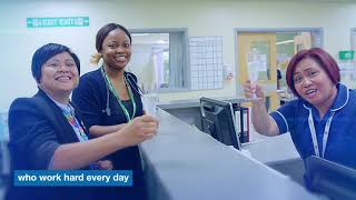 Staff at Northumbria Healthcare celebrate being rated 'outstanding'