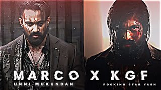 MARCO X KGF || UNNI MUKUNDAN || ROCKING STAR YASH || RG EDITZ / GADHAVI EDITS