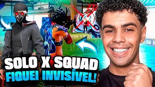 New INVISIBLE character broke the game 😈 | SOLO VS SQUAD (MORSE)