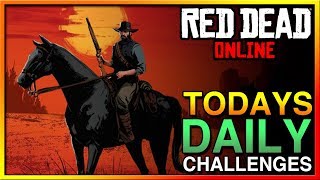 Red Dead Online Daily Challenges - RDR2 Daily Challenge List - EASY Daily Challenges RDO!