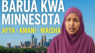 “Barua Ya Upendo Kwa Diaspora Minnesota — Afya, Amani na Maisha Yetu”