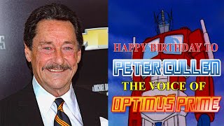 Happy Birthday to #petercullen The Voice of #optimusprime #transformers #pacific414