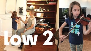Developing the Violin Hand with Low 2 exercises