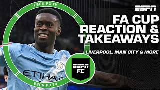 FA CUP REACTION ⚽ Liverpool vs. Brighton, Aston Villa vs. Newcastle and Man City vs. Salford City