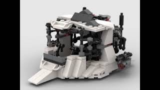 LEGO Star Wars 75320 Alternate Build Short Preview 1 - Assault  Speeder Fortress #shorts