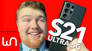 GALAXY S21 ULTRA 5G In Phantom Black Unboxing!