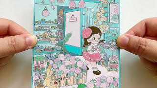 🪴 Flower & Pot Shop | ASMR | No Talk | Relaxing ASMR | DIY Sticker | 3D Sticker