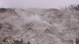 Steaming Hill In Yellowstone Park April 2010 - 3.MTS