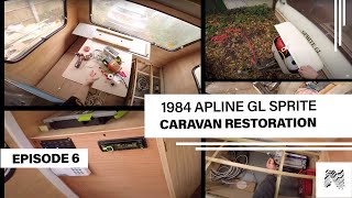 1984 Apline GL Sprite Caravan Restoration Ep 6