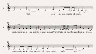 lord make us instrume si per la vita ALTO