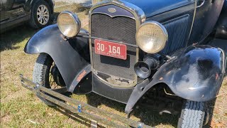 Jan KK4GGJ And His 1931 Ford Model A