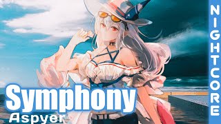 Symphony - Aspyer (Nightcore) [Avee Player]