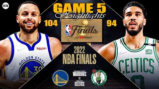 BOSTON CELTICS VS GOLDEN STATE WARRIORS FULL GAME 5 HIGHLIGHTS  ~ 2022 NBA FINALS