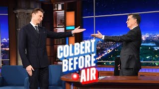 Colbert Before Air: Stephen Recalls The Time Tom Hiddleston Met Evie