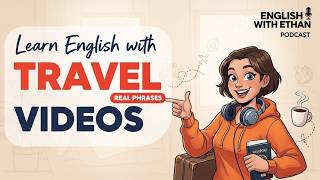 Learn English with Travel Videos | Real Phrases You Need! | English with Ethan Ep. 1