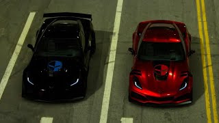 My GT7 twin C7 ZR1 showcase! Lmk which one you liked! 😍👇