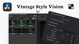 How to create black and white video effect in DaVinci Resolve