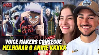 Apenas uma live | O DIA QUE SATORO GOJO FOI DE VASCO! - O CARNAVAL DAS MALDIÇÕES #2 | Voice Makers