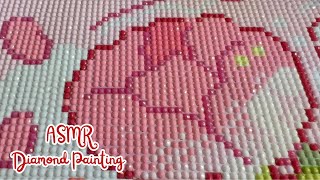 ASMR ROUND DIYamond Delights | Real-Time Diamond Painting ASMR Relax | No Talking”