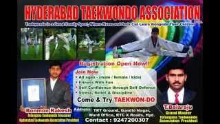 hyderabad taekwondo association ( Telangana ) nonstop kicks sample video by Records Rakesh