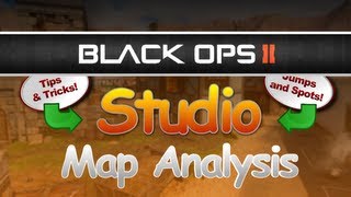BO2 Map Analysis ep. 6 - Studio | Black Ops 2 "Uprising DLC Tips and Tricks" - "Studio Map Tips"