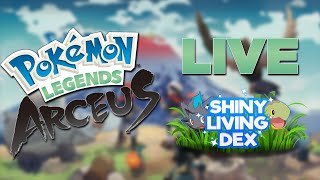 SHINY HUNTING i Post Game! | Pokémon LEGENDS ARCEUS | LIVE LET'S PLAY