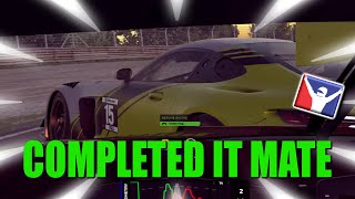 I have finally completed the  nurburgring nordschleife