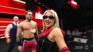 ZAYDA STEEL & DANTE MARTIN  Entrance: AEW Collision Feb.07,2026
