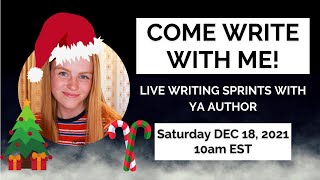 LIVE Writing Sprints - Bring Your WIPs and Plot Questions!