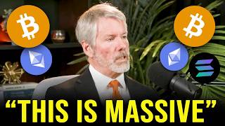 "Something Huge Is About to Hit Bitcoin & Crypto! It'll SHOCK Everyone" - Michael Saylor