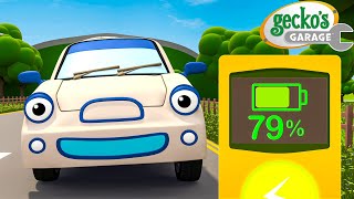 Evie The Electric Car Song | Gecko's Garage Songs｜Kids Songs｜Trucks for Kids