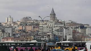 View from spice market to the Asian side - Istanbul