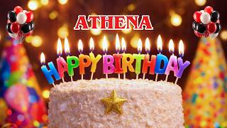 ATHENA Happy Birthday To You 🎉 | Birthday Wishes & Song