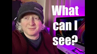 I have Albinism, what can I see? Nystagmus, photophobia, legally blind, blurred vision, light glare