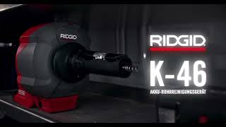 Hartnäckigen Verstopfungen den Kampf ansagen mit der neuen RIDGID K-46 Akku-SinkSnake™