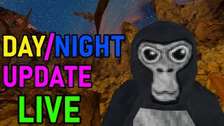 NEW Gorilla Tag Day Night Cycle Update LIVE!